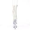 Pleaser - ADORE1050C Bottes de plateforme, Pole dance chaussures - Transparent Product image